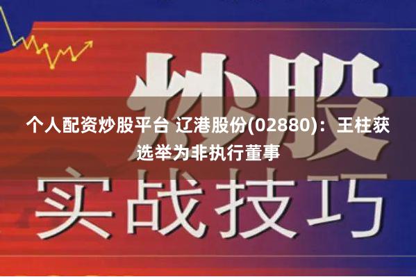 个人配资炒股平台 辽港股份(02880)：王柱获选举为非执行董事