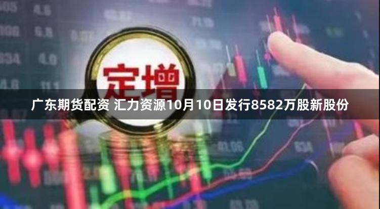 广东期货配资 汇力资源10月10日发行8582万股新股份