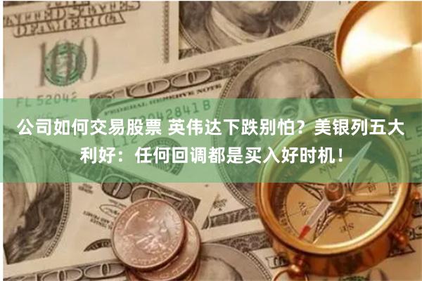 公司如何交易股票 英伟达下跌别怕？美银列五大利好：任何回调都是买入好时机！